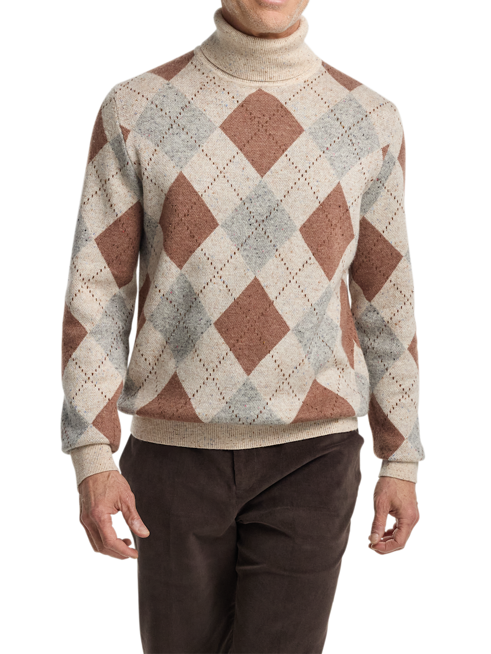 Alternate Image of Donegal Turtleneck Sweater-1