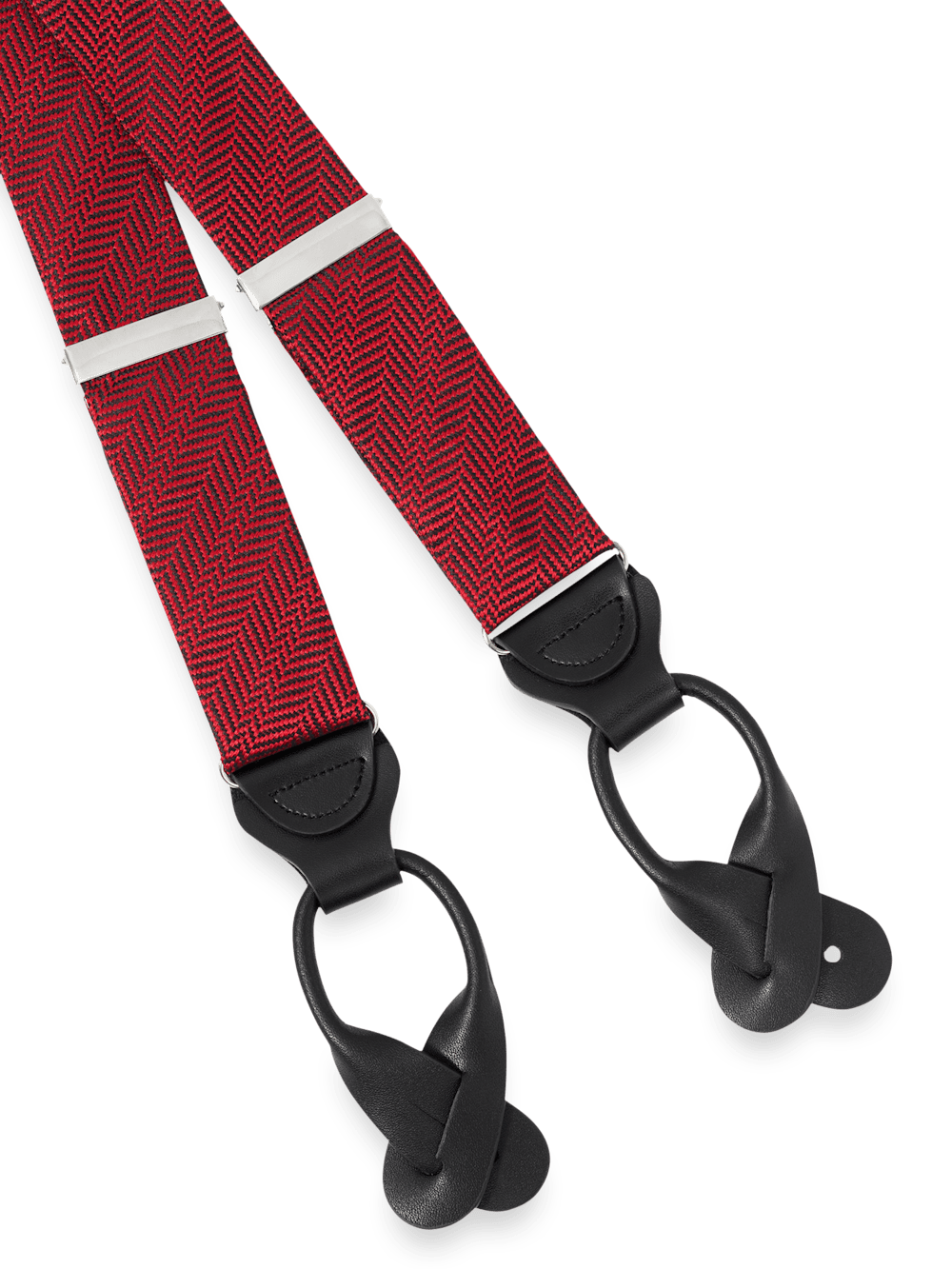 Product Image of Herringbone Suspenders-Red