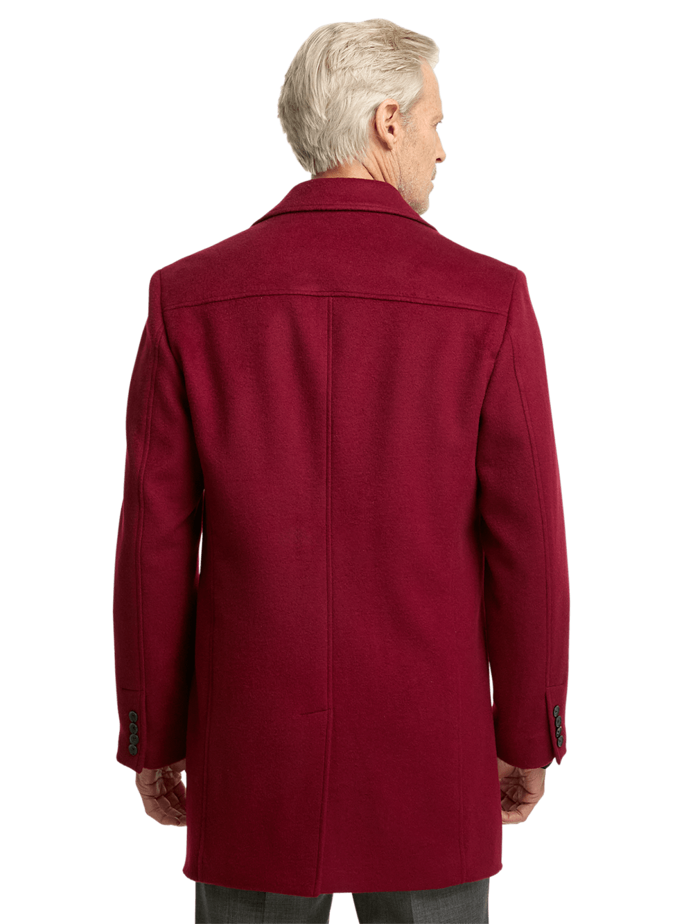 Alternate Image of Wool Single Breasted Topcoat-7