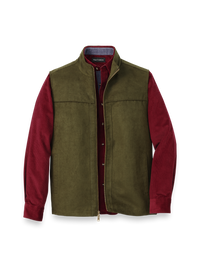 Microsuede Vest - Green