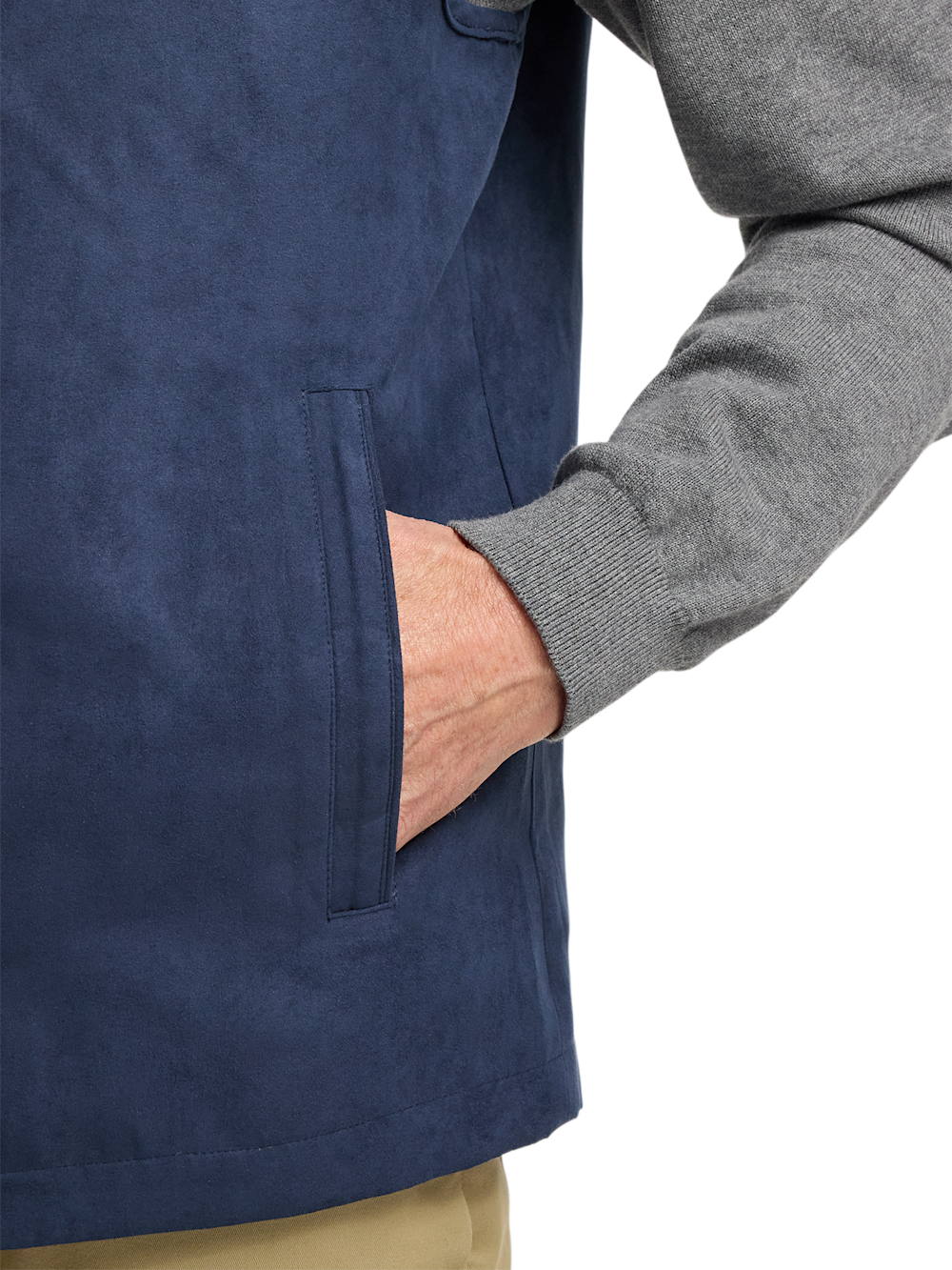 Alternate Image of Microsuede Vest-3