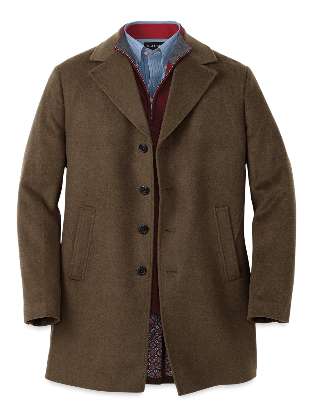 Olive topcoat deals