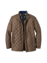 Houndstooth Quilted Jacket - Multi