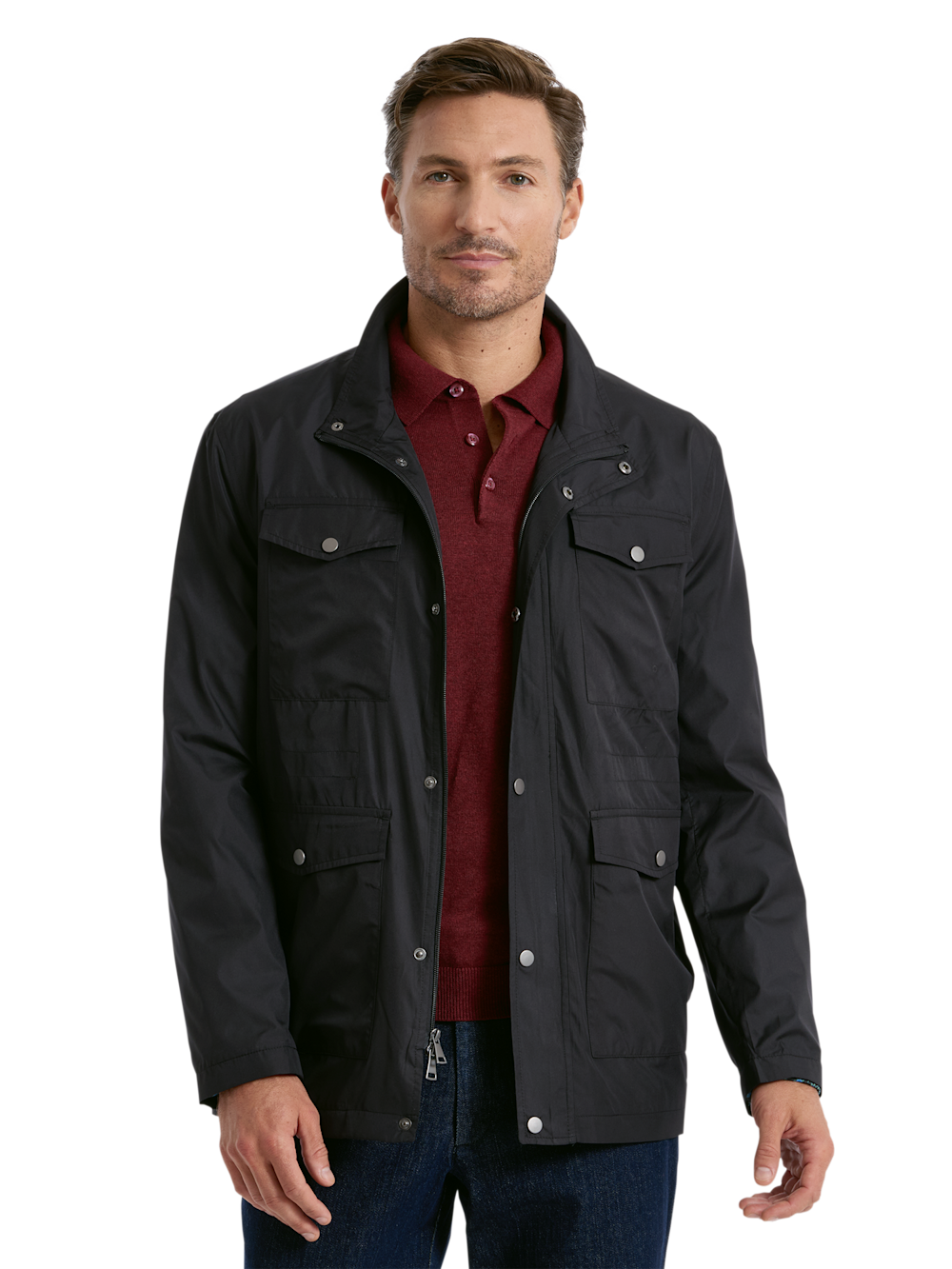 Alternate Shot of Men's black Outerwear