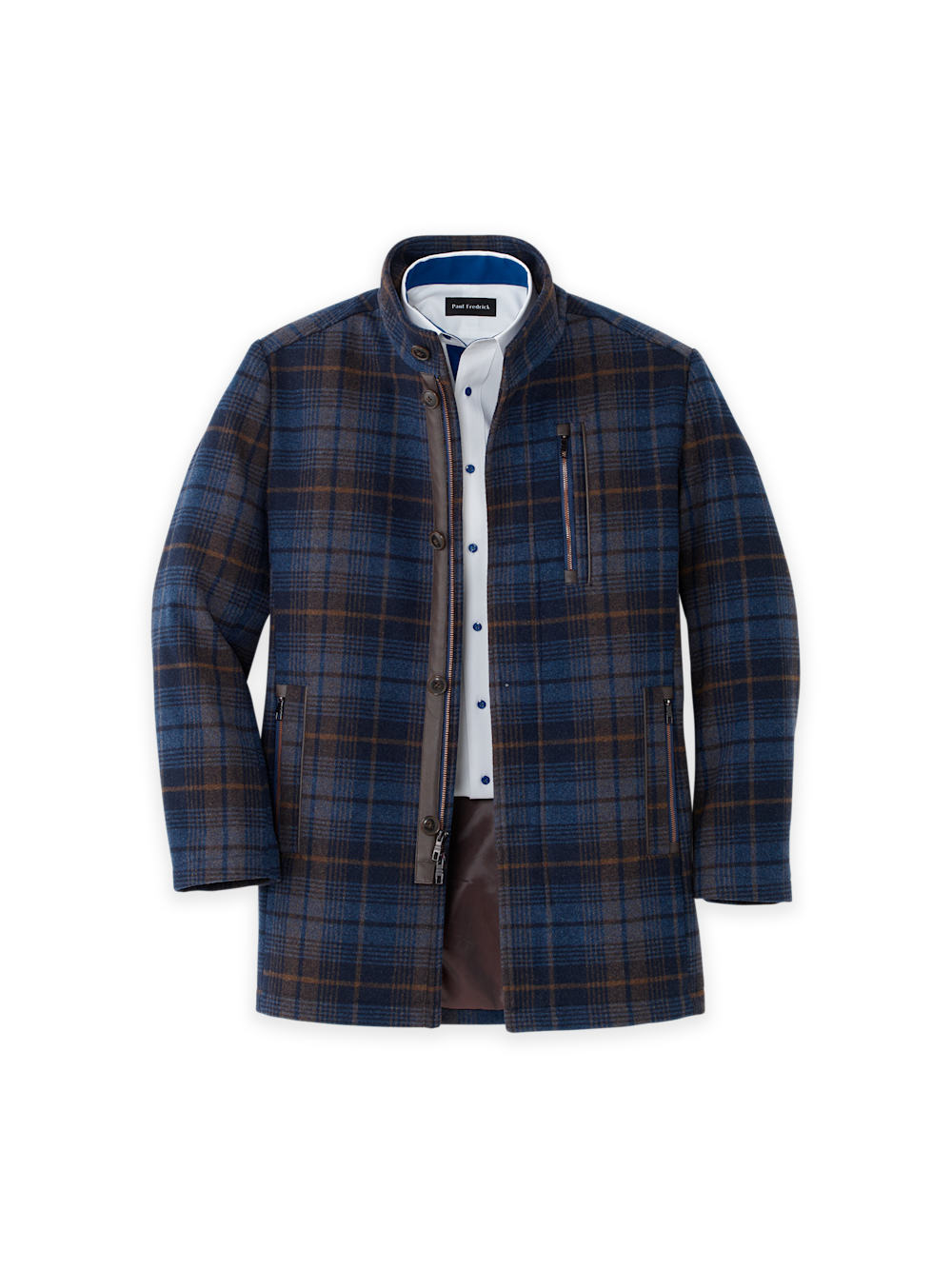 Plaid Carcoat
