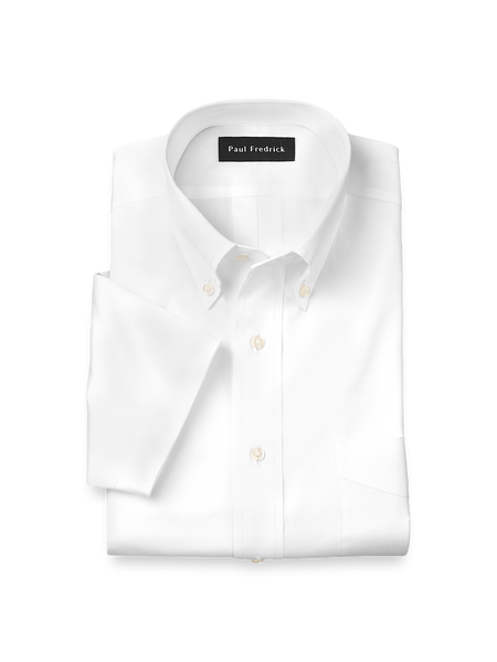 Men's Button Down Short Sleeve Dress Shirts Paul Fredrick Men's Button Down Short Sleeve Dress Shirts Paul Fredrick
