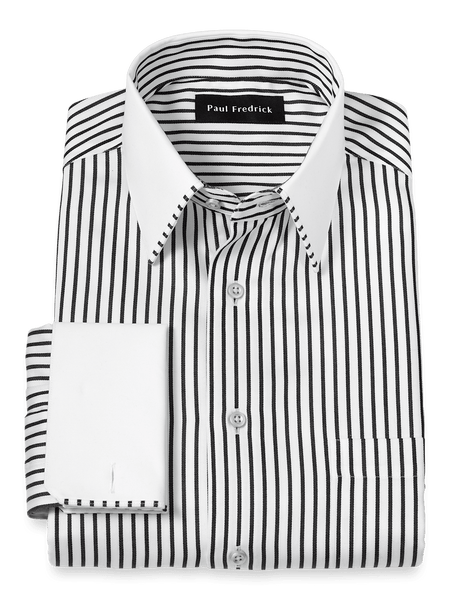 White Striped Dress Shirts