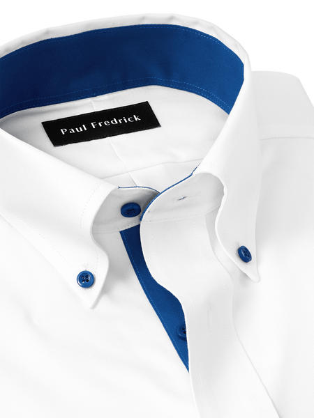 Contrast Trim Dress Shirts