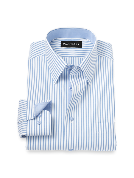 Blue Plaid Dress Shirts