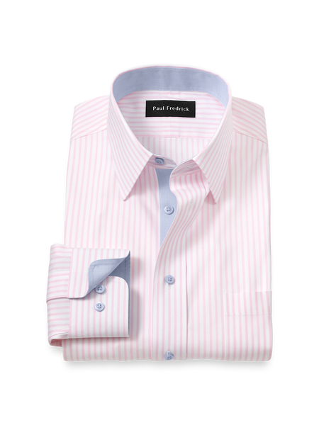 dress shirts with colored cuffs Turnbull & Asser Dr. No Blue Cotton Shirt With Cocktail Cuff As Seen On James Bond