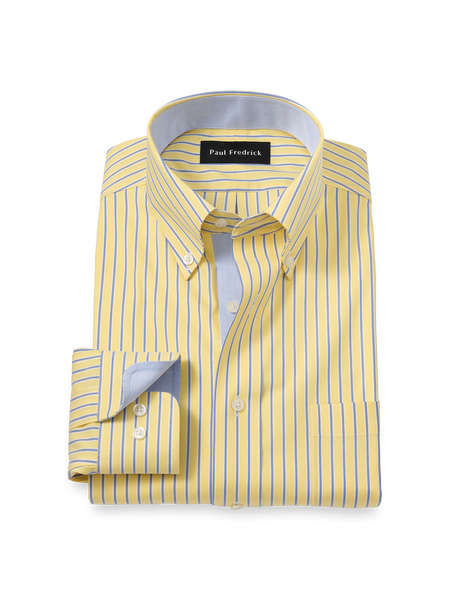 Men's White Slim Dress Shirts | Shop Online Paul Fredrick Men's White Slim Dress Shirts | Shop Online Paul Fredrick