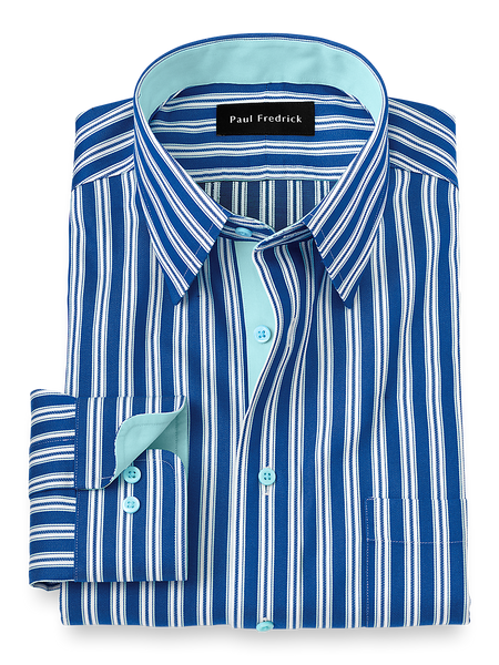 Men's Seafoam Green Dress Shirts Paul Fredrick Men's Seafoam Green Dress Shirts Paul Fredrick