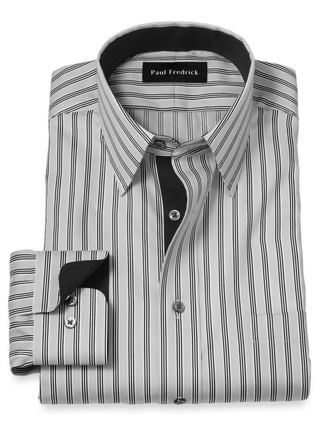 Men's French Cuff Dress Shirts | Shop Online Paul Fredrick Men's French Cuff Dress Shirts | Shop Online Paul Fredrick