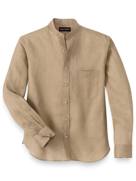 Band Collar Dress Shirts