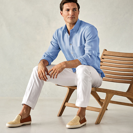 Men's Linen Pants | Casual & Dress Styles Paul Fredrick Men's Linen Pants | Casual & Dress Styles Paul Fredrick