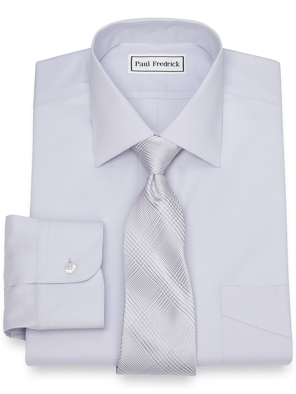 Men's Periwinkle Solid Shirts No Trim Detail