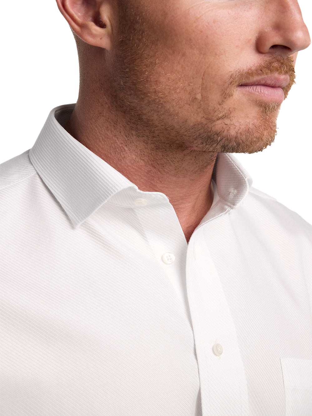 mock collar dress shirt Men's Dress Shirt Lay Down Collar
