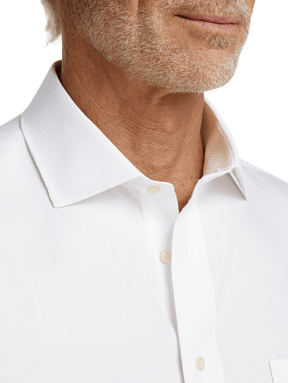 Alternate Image of Non-iron Cotton Twill Spread Collar Dress Shirt-2
