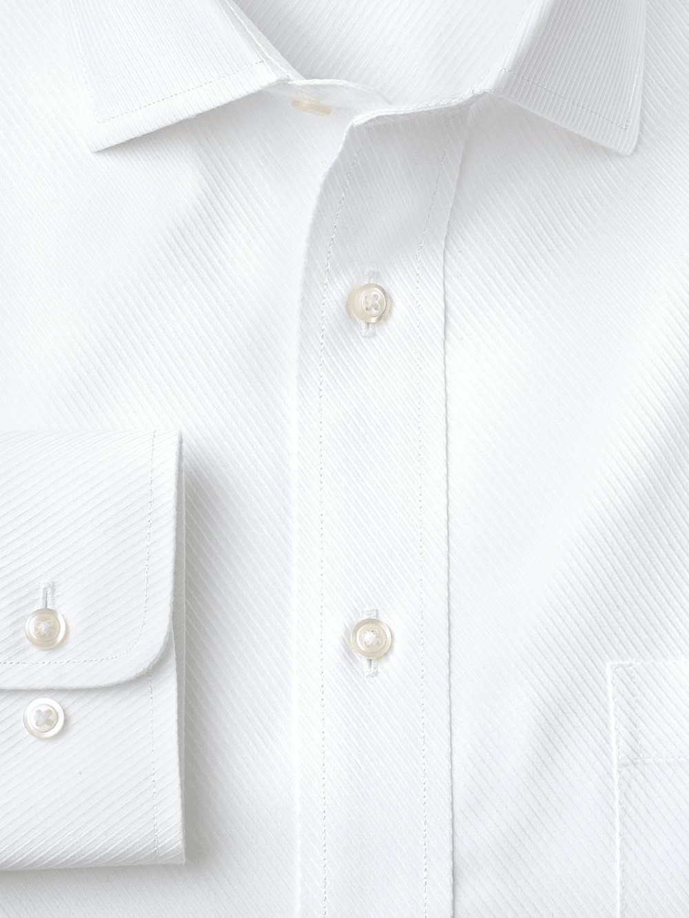 Alternate Image of Non-iron Cotton Twill Spread Collar Dress Shirt-5