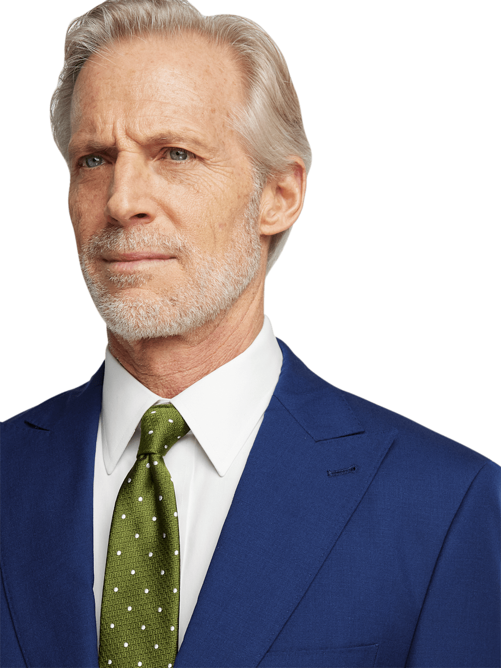 Alternate Image of Wool Stretch Bengaline Single Breasted Peak Lapel Suit-2