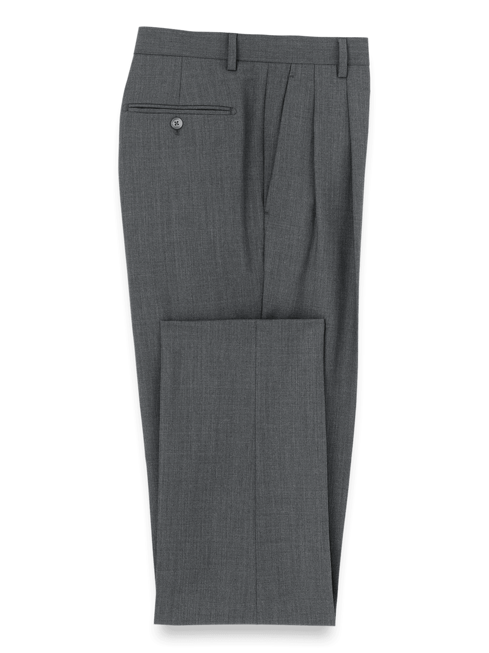 Alternate Image of Wool Stretch Bengaline Single Breasted Peak Lapel Suit-9