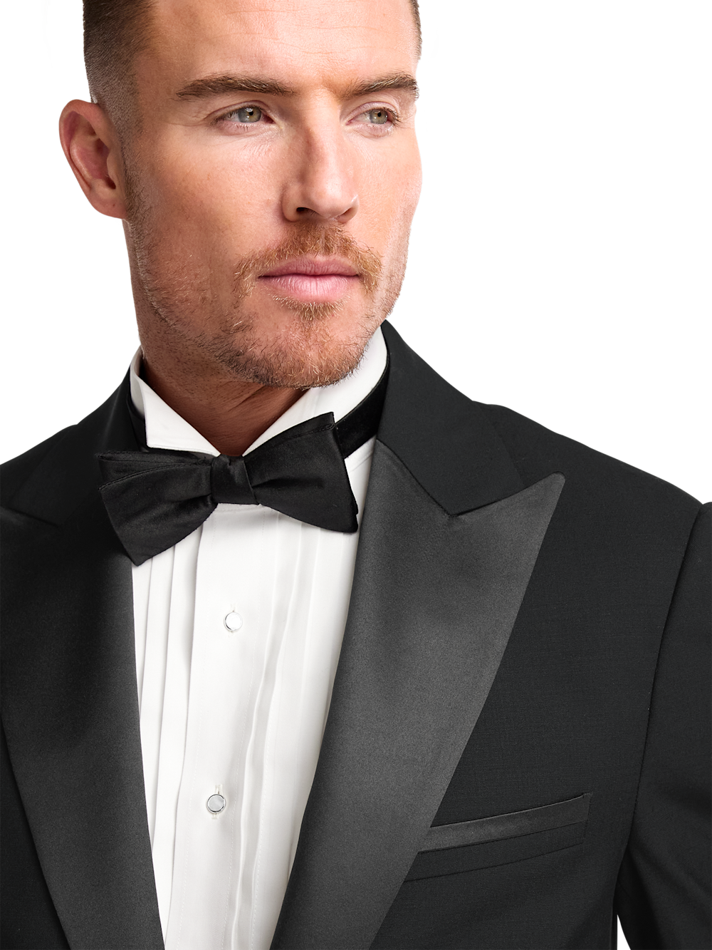 Alternate Image of Wool Stretch Peak Lapel Tuxedo-2