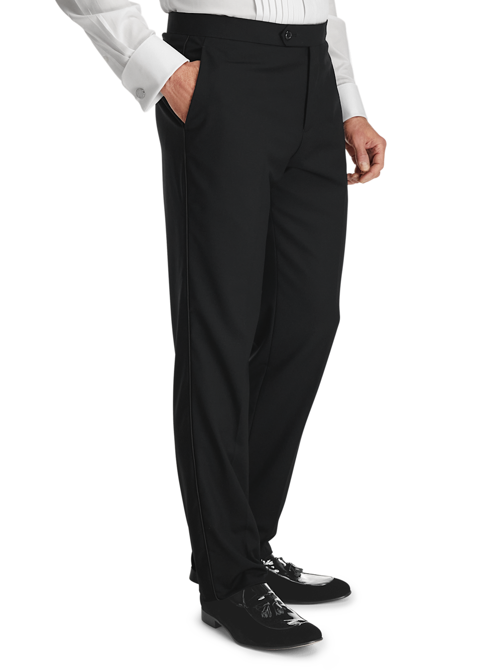 Alternate Image of Wool Stretch Peak Lapel Tuxedo-8