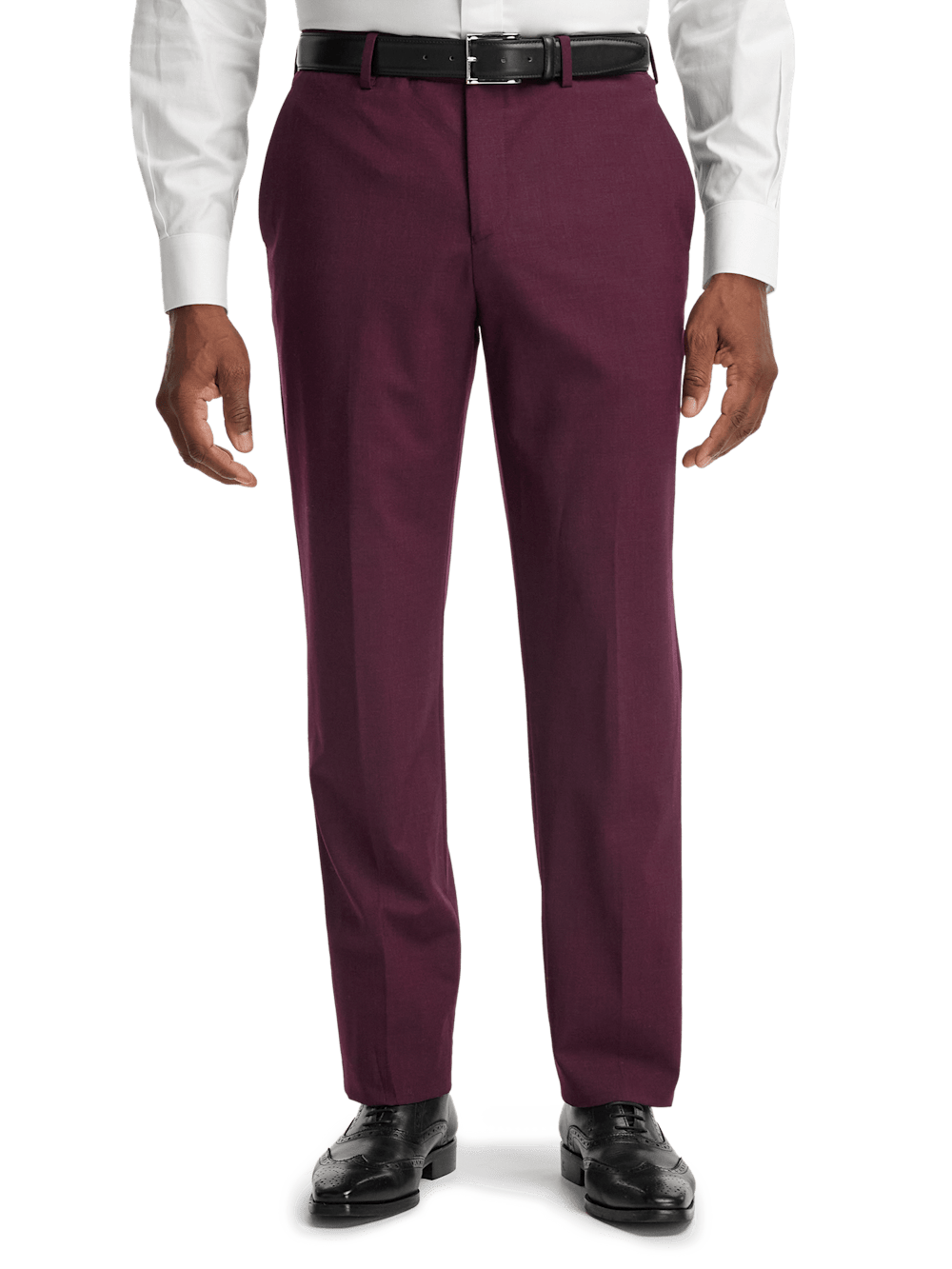 Alternate Image of Wool Stretch Bengaline Single Breasted Peak Lapel Suit-8