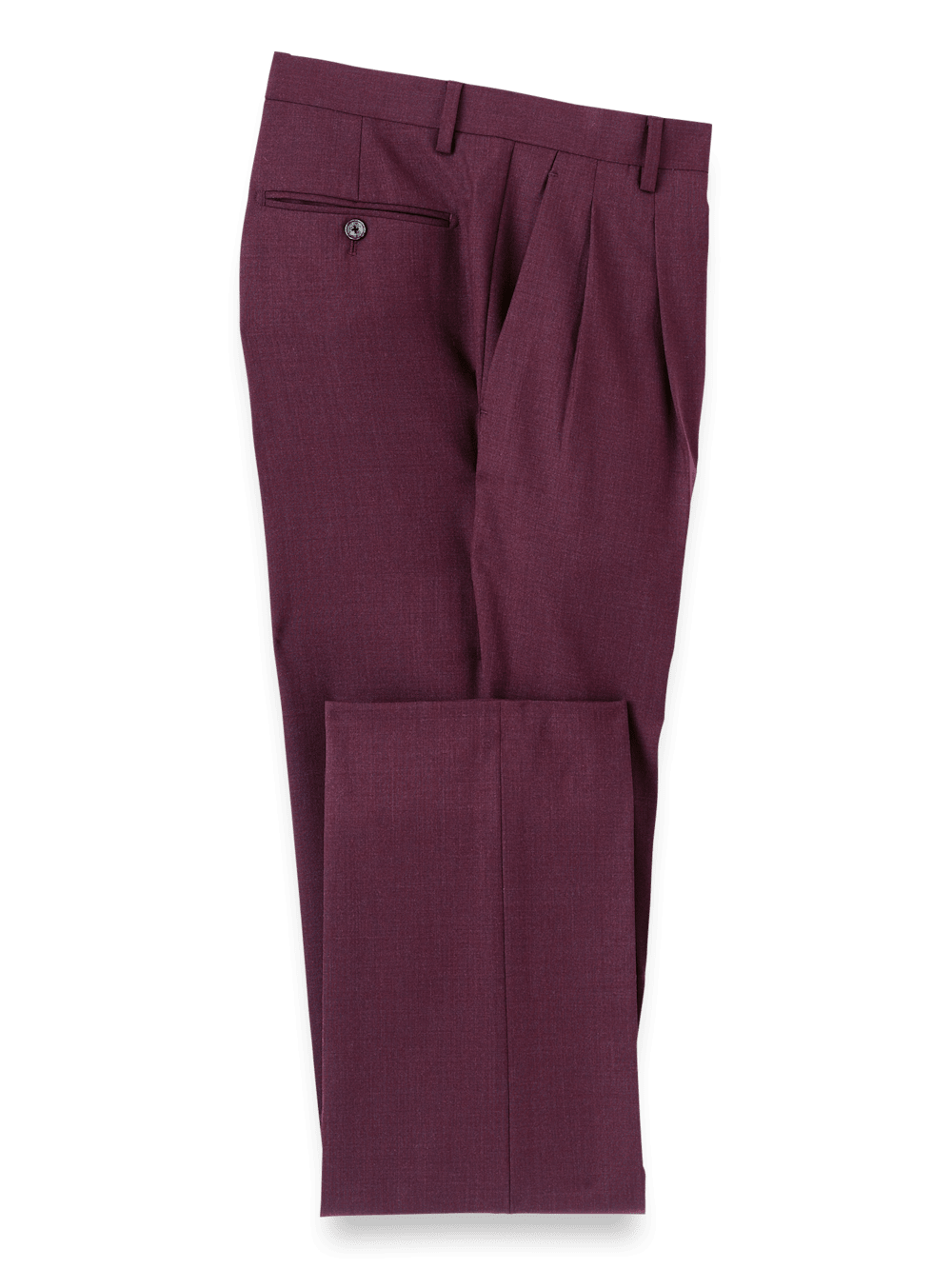 Alternate Image of Wool Stretch Bengaline Single Breasted Peak Lapel Suit-9
