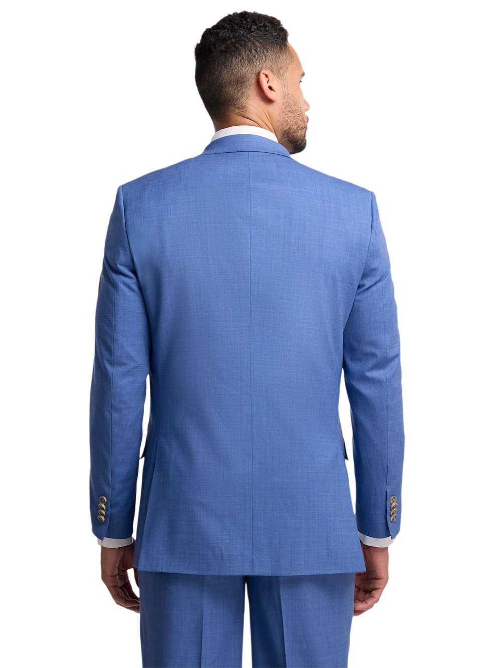 Alternate Image of Wool Stretch Bengaline Peak Lapel Suit-6