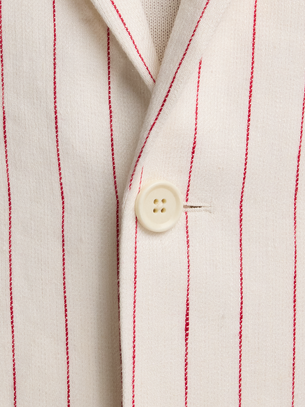 Alternate Image of Linen Pinstripe Single Breasted Notch Lapel Suit-4