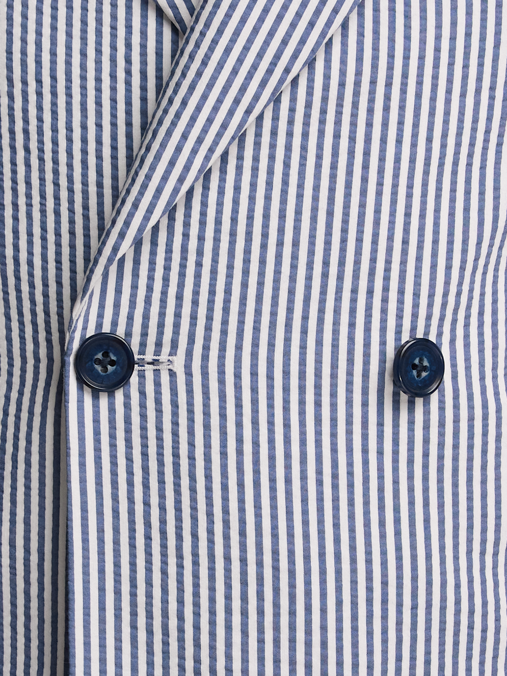 Alternate Image of Cotton Blend Stripe Double Breasted Peak Lapel Suit-4