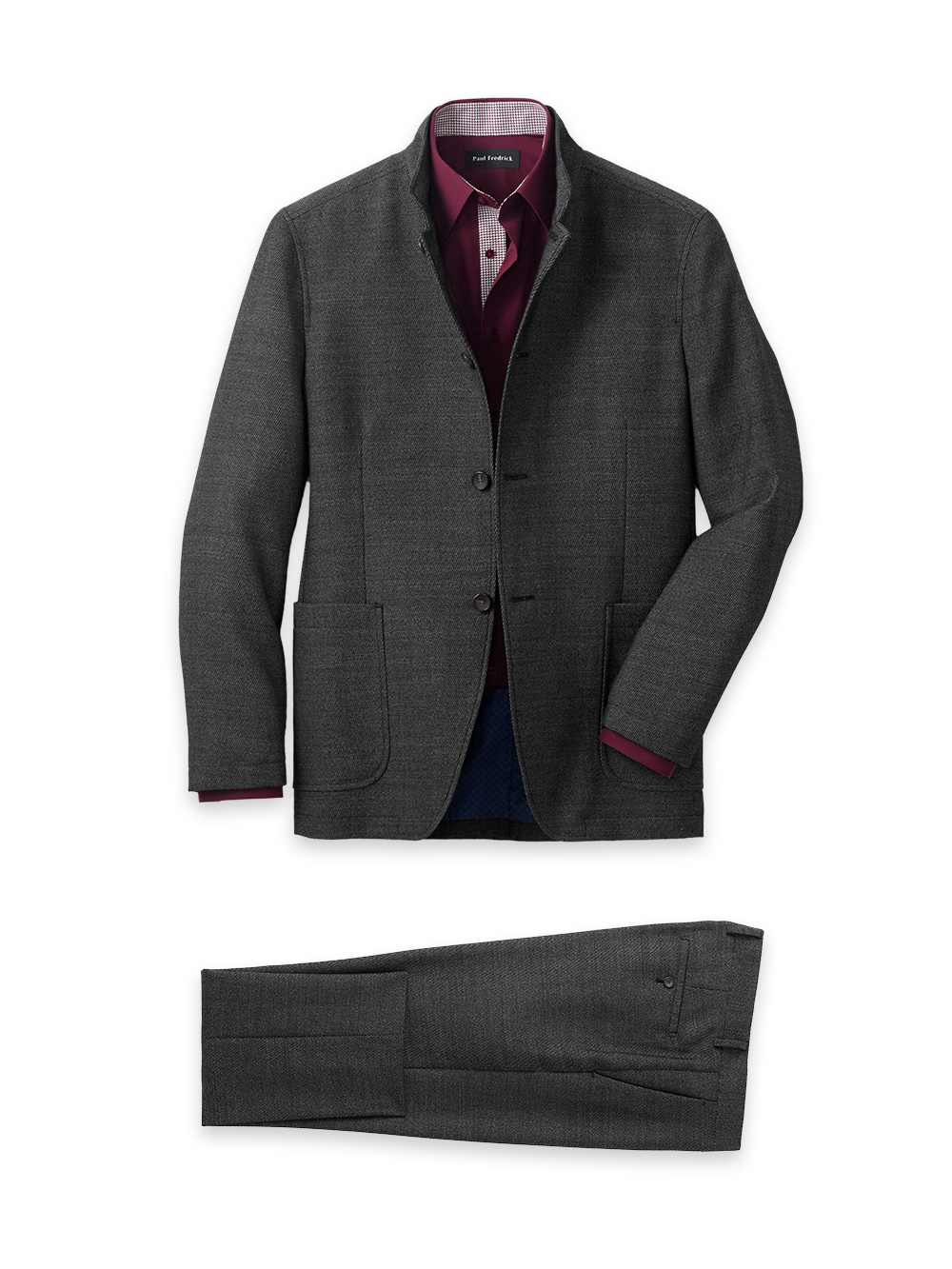 Product Image of Cavalry Twill Wool Suit-0