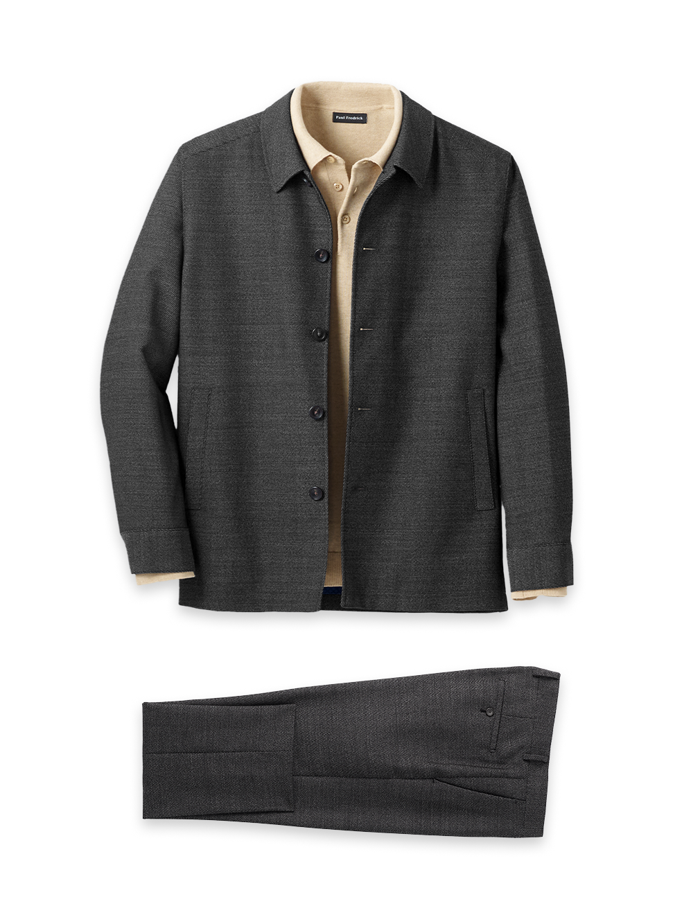 Product Image of Calvalry Twill Wool Suit-0