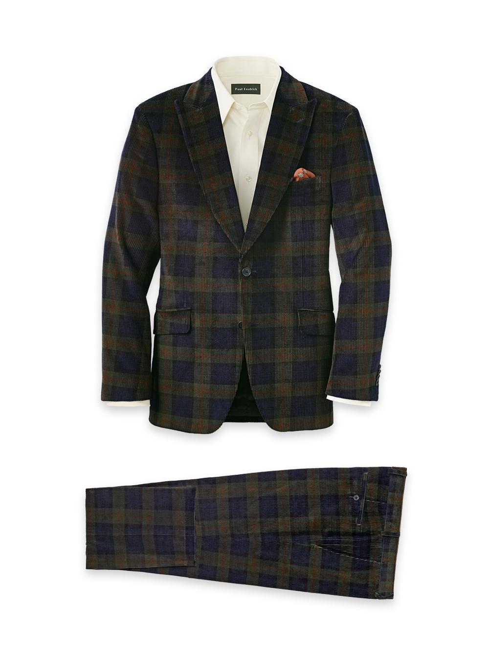 Men's green/navy  Suit 