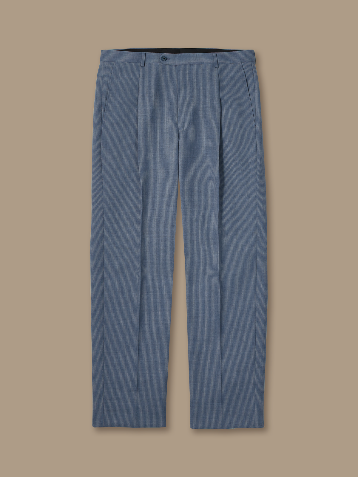 Alternate Shot of Men's Light Indigo  Suit  - 9