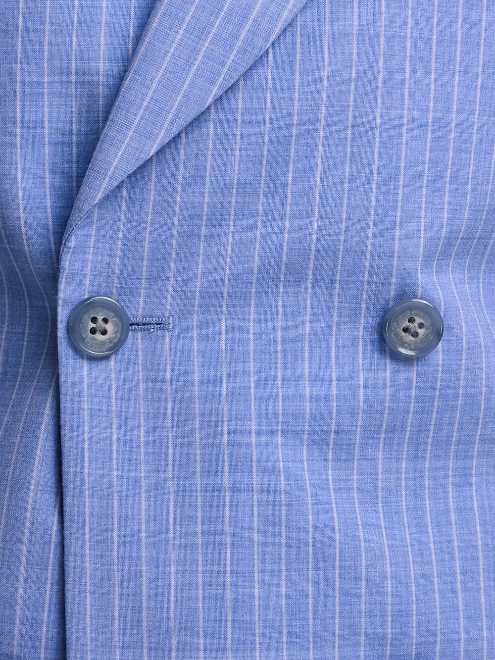 Alternate Image of Wool Blend Pinstripe Double Breasted Peak Lapel Suit-4