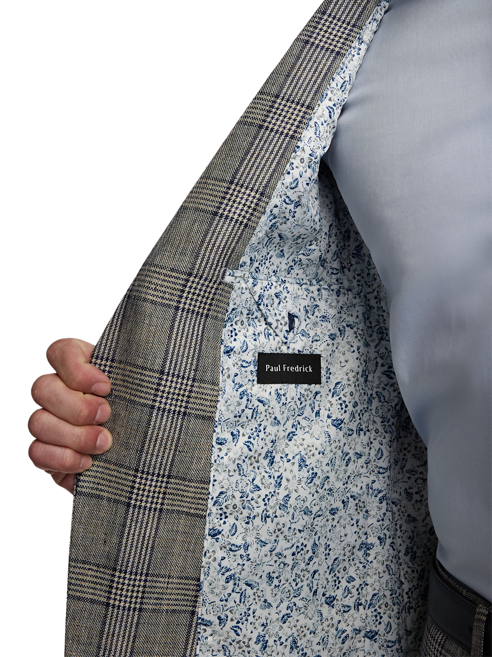 Alternate Image of Linen Single Breasted Notch Lapel Suit-3