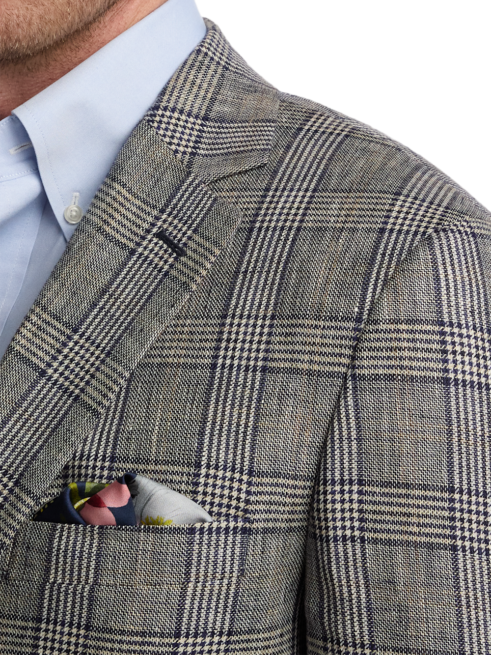 Alternate Image of Linen Single Breasted Notch Lapel Suit-5