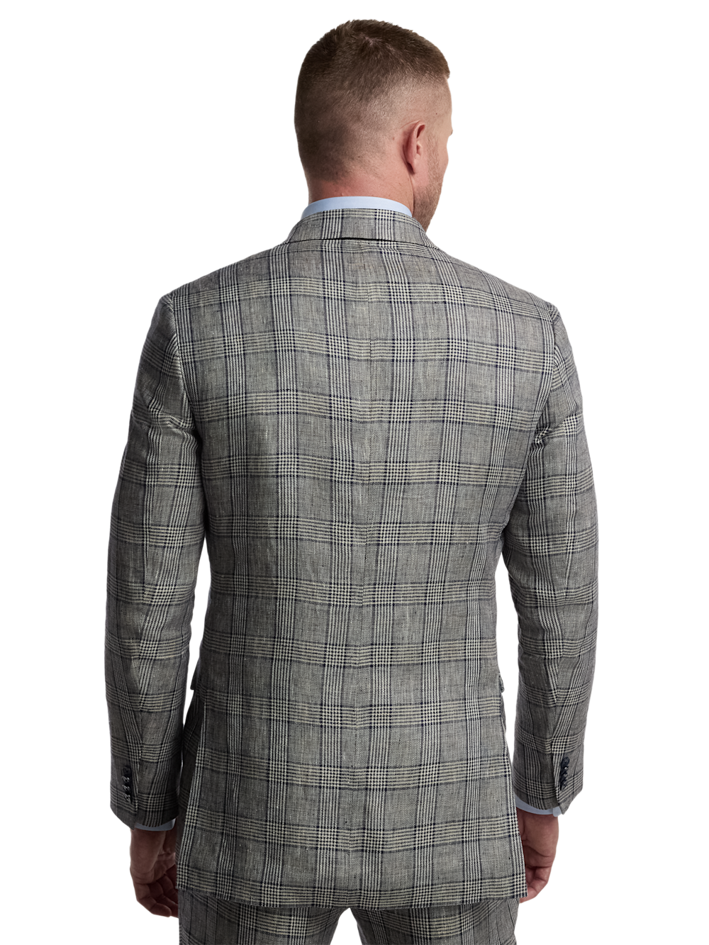 Alternate Image of Linen Single Breasted Notch Lapel Suit-6