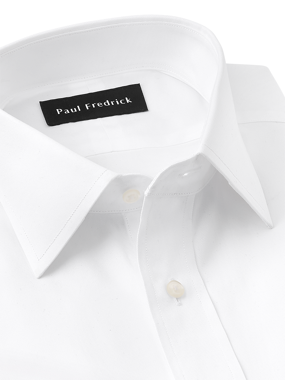 Alternate Image of Superfine Egyptian Cotton Solid Color Spread Collar French Cuff Dress Shirt-3