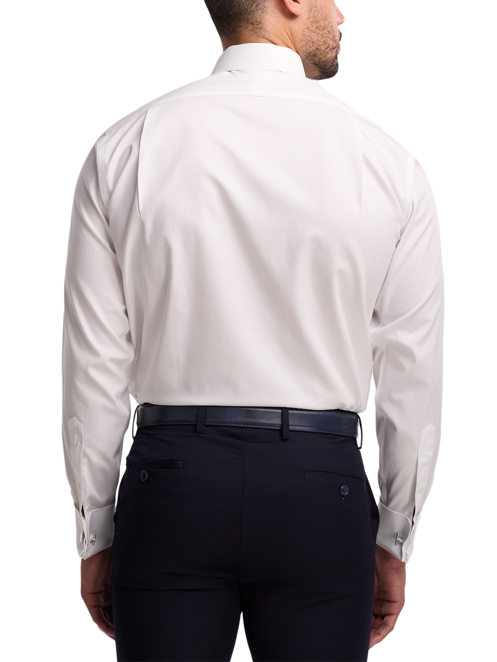 Regular Fit Solid Shirt Men's Solid Color Dress Shirt With Convertible Cuffs - 60% Cotton 40% Polyester, Ivory 14.5 Neck 33 Sleeve 60 Cotton 40 Polyester Shirt Regular Fit Solid Shirt Men's Solid Color Dress Shirt With Convertible Cuffs - 60% Cotton 40% Polyester, Ivory 14.5 Neck 33 Sleeve 60 Cotton 40 Polyester Shirt