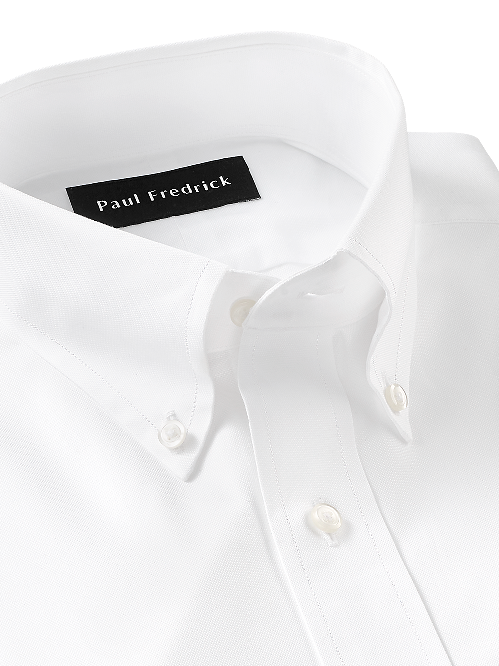 Superfine Egyptian Cotton Solid Color Button Down Collar Dress Shirt - Paul Fredrick Superfine Egyptian Cotton Solid Color Button Down Collar Dress Shirt - Paul Fredrick