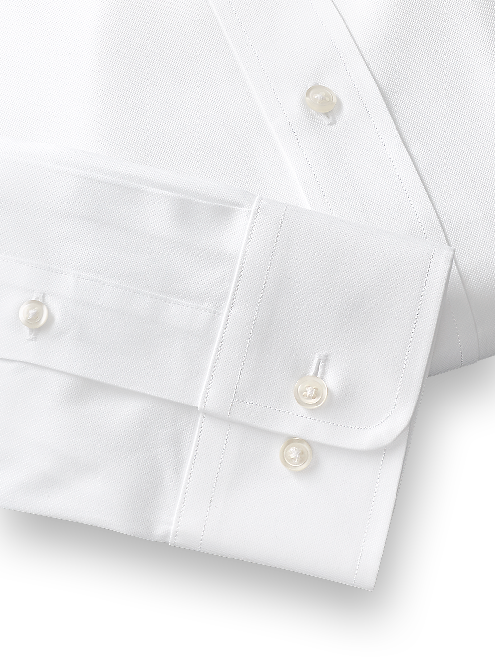 Alternate Image of Superfine Egyptian Cotton Solid Color Straight Collar Dress Shirt-3