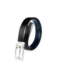 Vincent Reversible Belt - Black/navy
