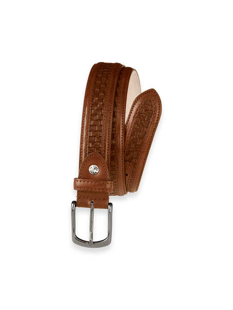 Everett Belt - Mahogany – Paul Fredrick