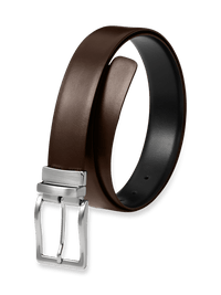 Evan Reversible Belt - Black/brown