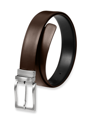 Evan Reversible Belt - Black/brown