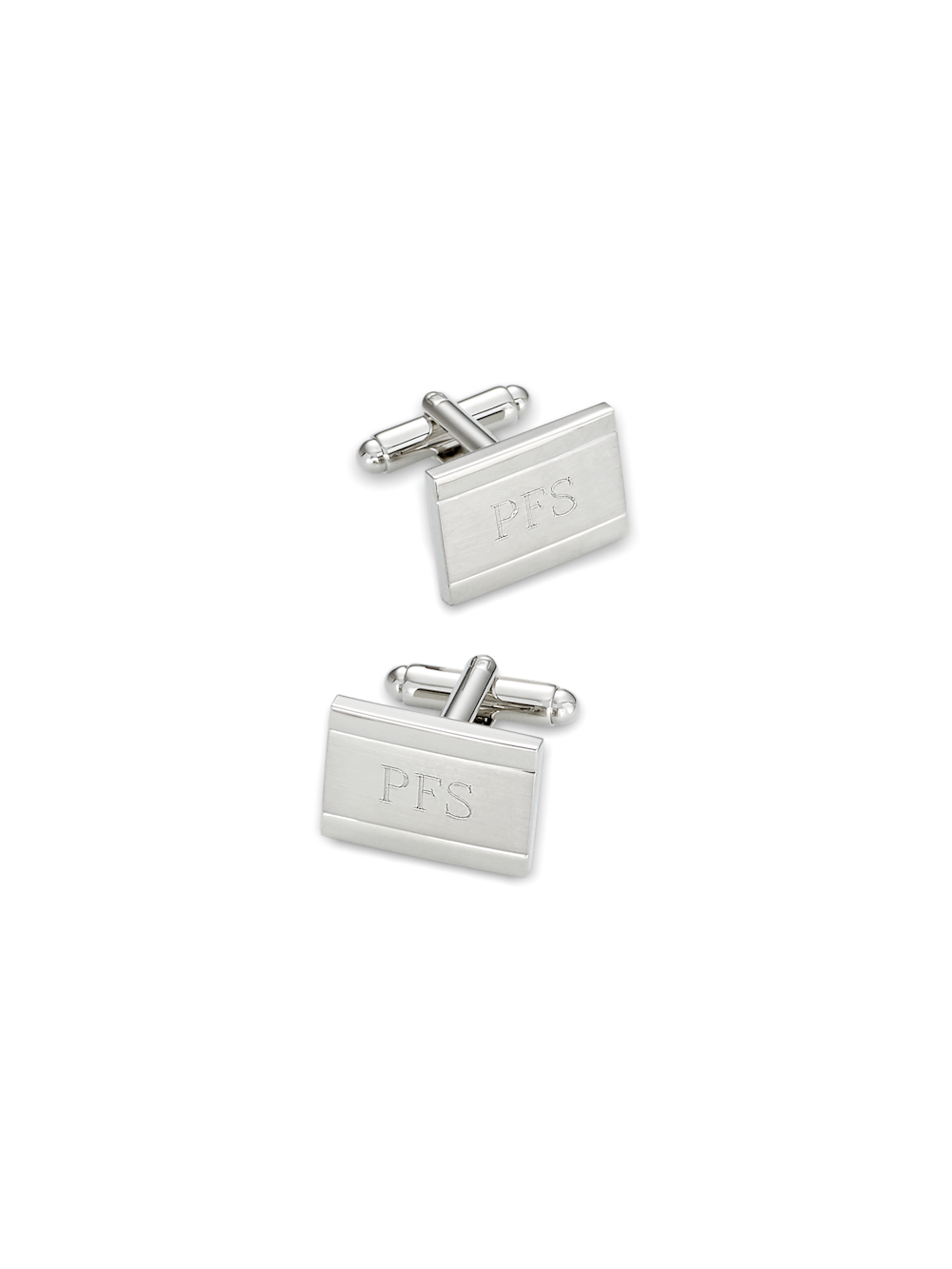 Alternate Shot of Men's Gold  Cufflinks 