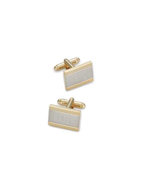 Mother of Pearl & Crystal Cufflinks - Silver – Paul Fredrick